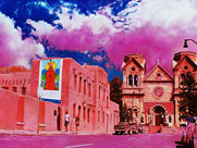 Nubes de Sangre by Tom Mallon, Oil on Canvas - 49 by 25.5 inches